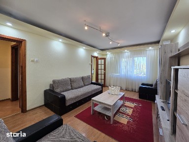 3 camere decomandate, Piata Centrala, etaj 3, mobilat si utilat
