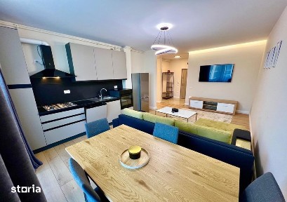 Apartament modern de închiriat, 2 camere, bloc nou, loc de parcare