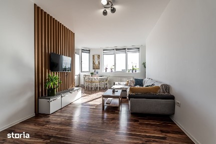 2 camere în blocul Urbanna: Orientare spre răsărit și confort complet