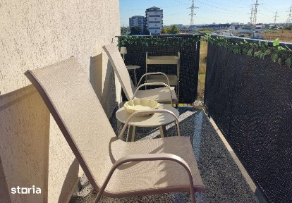 Apartament cu 2 camere, balcon și terasă
