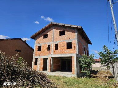 VILA (la roșu) P+1E+M, 265mpu, TEREN 871mp, CHIAJNA-Vlad Țepeș