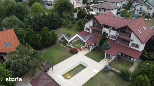 Domeniu privat în Corbeanca - 2 vile, 3.278 mp teren, piscină