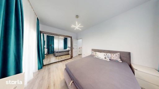 Apartament 3 camere, 60 mp, 2 balcoane, parcare subterană