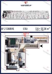 Apartament 2 camere + boxa Proiect Weiner 5 Direct Dezvoltator