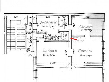 De vânzare apartament 3 camere, 97 mp, zona Urania, str Horea