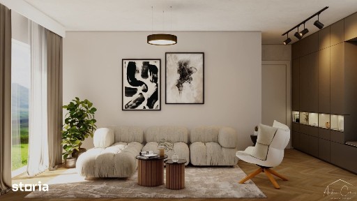 Apartamente noi, 1 camera, tip studio finisate in Green Residence