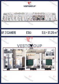Apartament 3 camere Proiect Weiner 5 Direct Dezvoltator Vest Group
