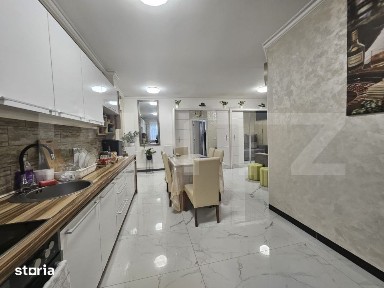 Apartament decomandat cu 3 camere, gradina proprie, parcare, in centru