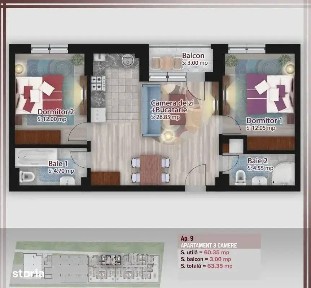 Apartament 3 Camere Bloc Boutique I Parc Aproape