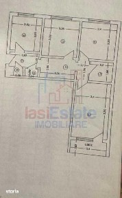Apartament 3 camere in cartier Alexandru cel Bun