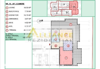 APARTAMENTE 2 CAMERE | TERASA GENEROASA | LOC DE PARCARE INCLUS