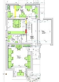 Casa cu doua apartamente CF separate si teren 550 mp