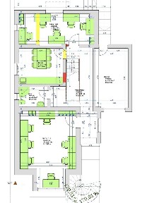 Casa cu doua apartamente CF separate si teren 550 mp