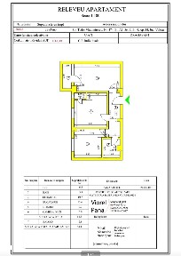 Apartament 2 camere, 54 mp, str. T. Vladimirescu - Drăgășani, Vâlcea