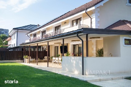 Casa de lux cu piscina, 5 camere, Borhanci - inchiriere