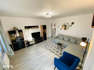 Apartament 2 camere MOBILAT | 67 mp | 2 balcoane | Pod | Parcare