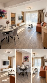 Apartament nou 2 camere complet utiltat si mobilat,de la dezvoltator