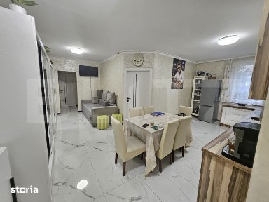 Apartament cu 3 camere, 60 mp, zona Centrala Floresti