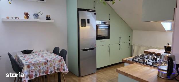 Apartament la mansarda, 2 camere decom, Gheorgheni, mobilat/utilat