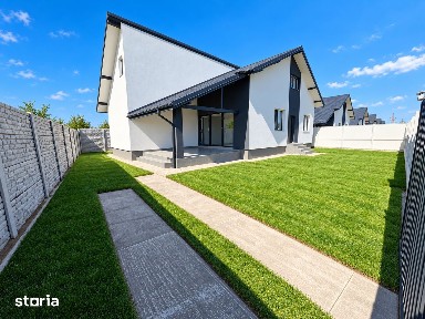 Domnesti casa parter 3 dormitoare + 2 bai + mansarda 0%comision
