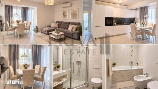 Apartament modern 3 camere, 70 mp, 2 bai, parcare, Soarelui