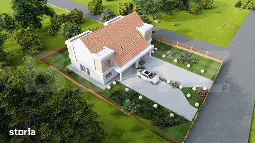 Unitate de duplex in Chinteni cu teren de 450 mp, pretul e + tva