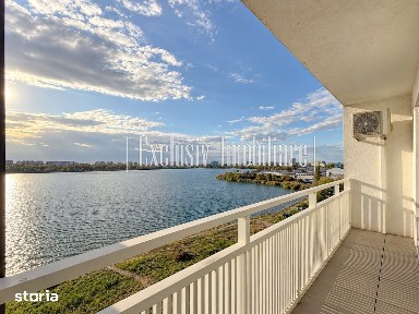 Vedere Frontala Lac -PRIMA INCHIRIERE- Apartament cu 2 Locuri Parcare