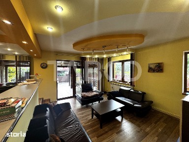 Casa de vanzare cu 5 camere 3 bai curte privata Turnisor Sibiu