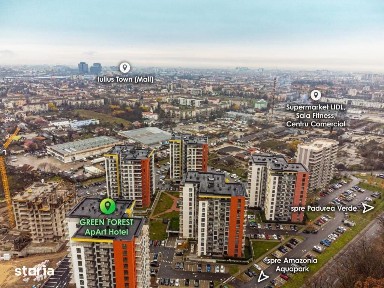 Green Forest | 2 dormitoare si living | Parcare | Complet utilat | 0%
