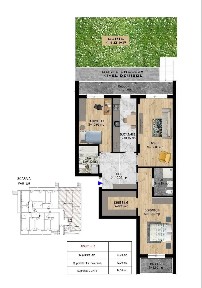 Apartament 3 Camere Cu Gradina 44 MP Theodor Pallady Nicolae Teclu