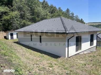 Casa individuala pe un nivel, 500mp teren, anexa foisor, beci, Popesti