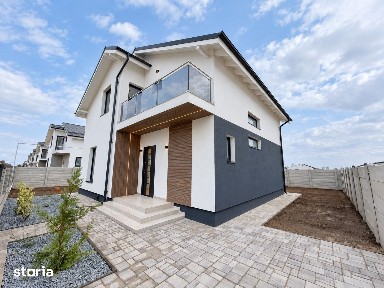 Casă nouă de vânzare Berceni, Ilfov | 140 mp utili | Teren 390 mp