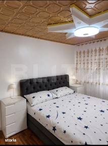 Apartament 3 camere, parter inalt, zona linistita - mobilat, parcare