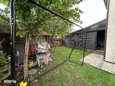 Casa tip duplex 4 camere, partial mobilata -intravilan Valea Lupului