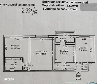 Vand apartament 3 camere, zona Far, Constanta