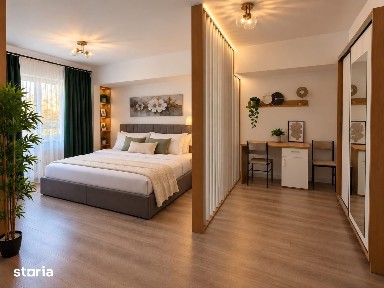 PRIMA INCHIRIERE! Apartament cu o camera, decomandat, 45 mp, 420 euro