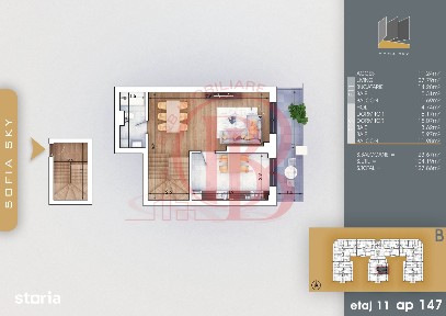 Duplex 3 camere Bloc Finalizat 7min Metrou Th. Pallady