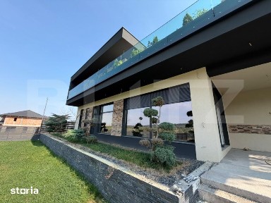 Casa individuala de lux cu piscina si teren generos de 1.190 mp in Cis