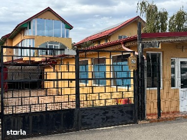 Casă 10 camere si spatiu comercial cu deschidere la DN1