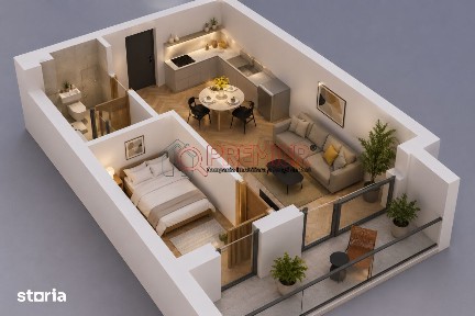 Studio Elegant | Confort și Calitate | Bloc Nou - Metrou Berceni