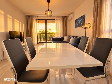 Apartament 2 camere de închiriat cu parcare Pipera, 600 €