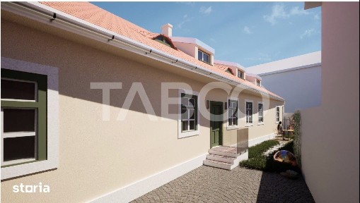 Proiect autorizat de reabilitare casa individuala in centrul Sibiului