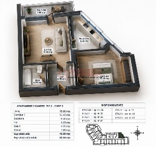 APARTAMENT 2 CAMERE - SECTOR 4 - DRUMUL BINELUI - METALURGIEI