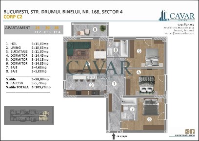 Alege cel mai nou proiect Cavar Residence Binelui 168
