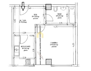 Vanzare apartament Cluj - zona Pta 1 Mai - Rivus
