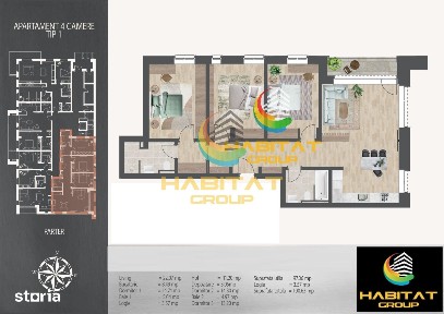Apartament 4 camere - 7 min de metrou Nicolae Teclu