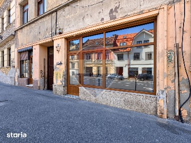 VITRINĂ STRADALĂ | SPAȚIU COMERCIAL | STRADA LUNGĂ | ZONĂ CENTRALĂ