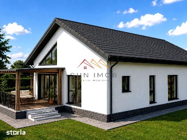 CASĂ NOUĂ P+M DE VÂNZARE | CORNU DE JOS | TEREN 1.242 MP