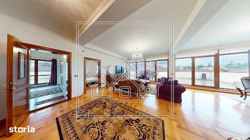 Penthouse modern, in Strand II, 120 mp utili, terasa mare + garaj