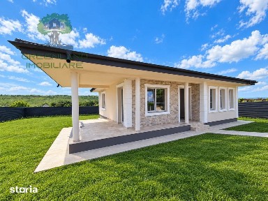 Casa parter 3 camere, 85mp, teren 450mp, Bucium - Visan